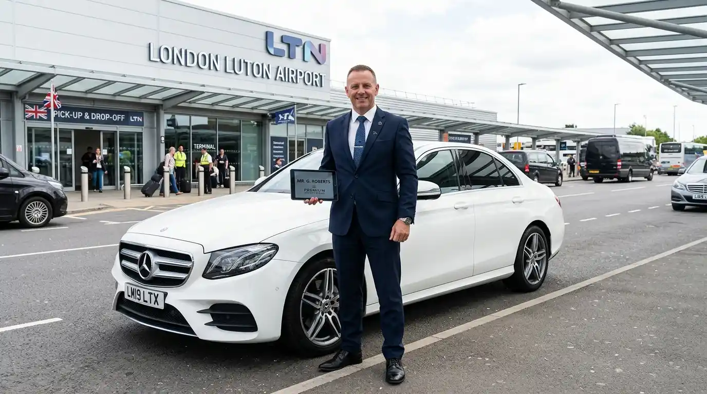 LU2 Luton Airport to CR5 Coulsdon Taxi Transfer Service