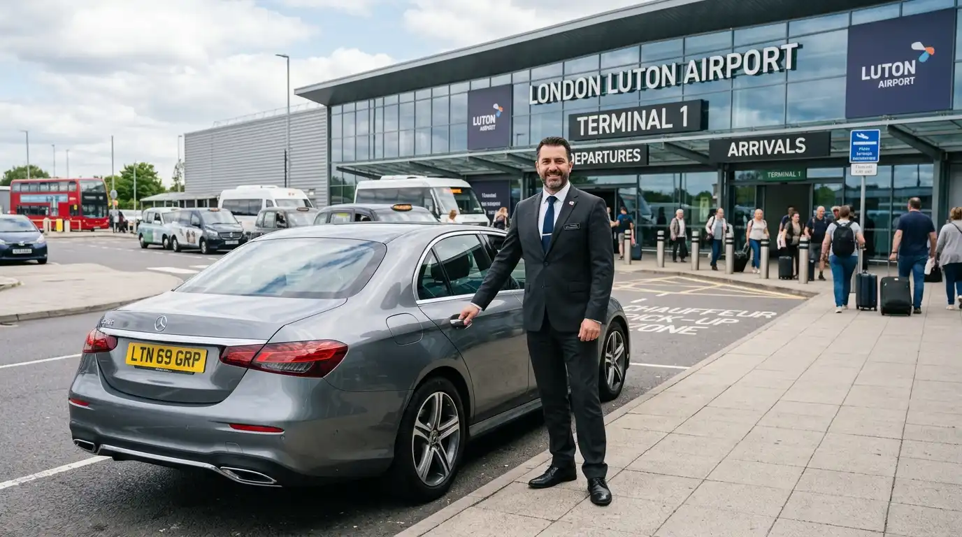LU2 Luton Airport to CR9 Croydon Taxi Transfer Service