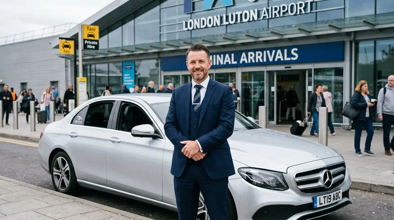 LU2 Luton Airport to DA1 Dartford Road Taxi Transfer