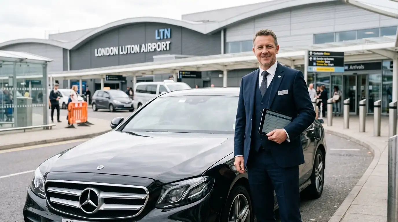 LU2 Luton Airport to DA5 Bexley Taxi Transfer Service