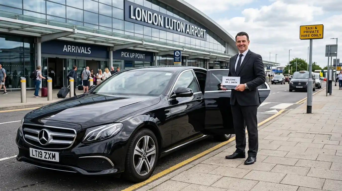 LU2 Luton Airport to DA6 Bexleyheath Taxi Transfer 