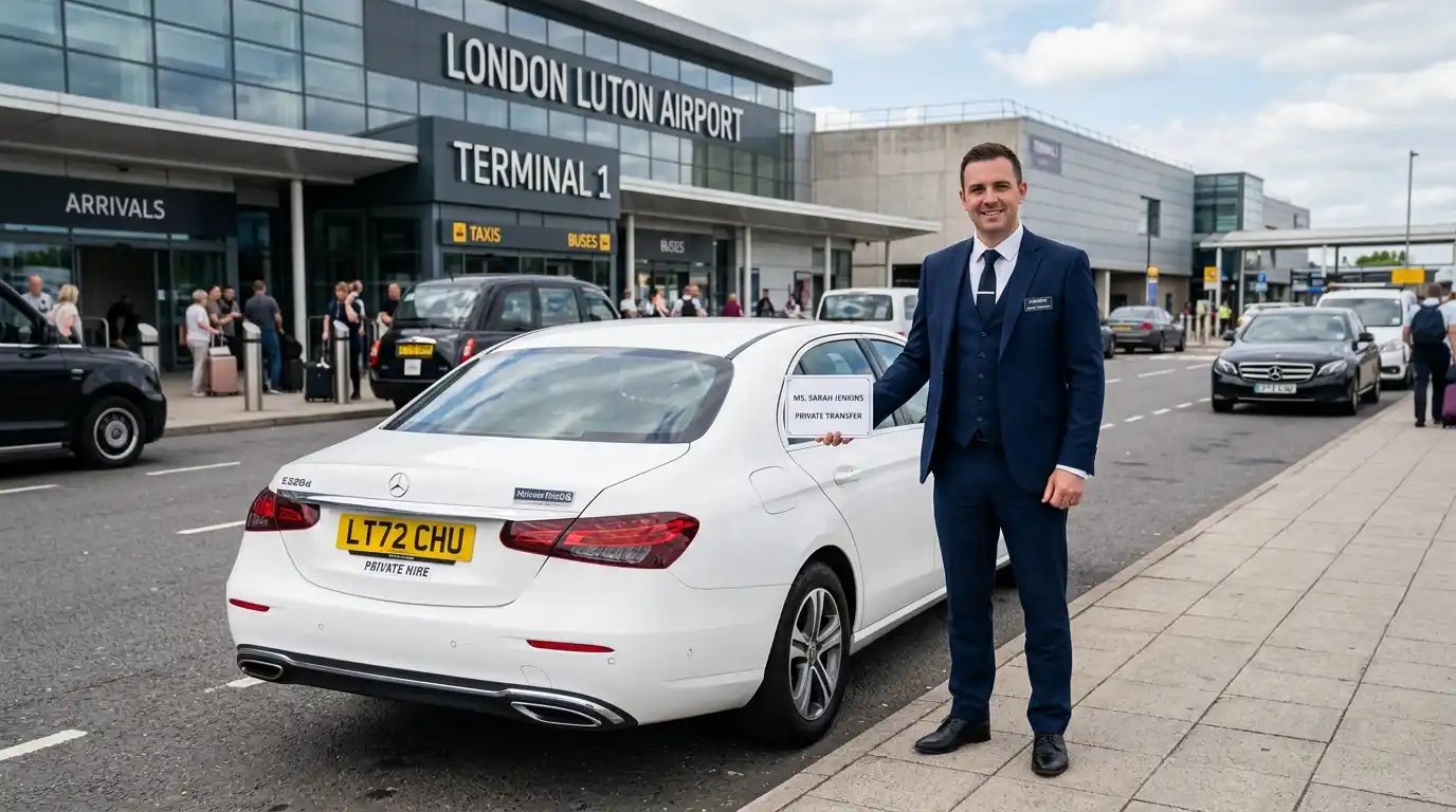 LU2 Luton Airport to DA16 Welling Taxi Transfer Service