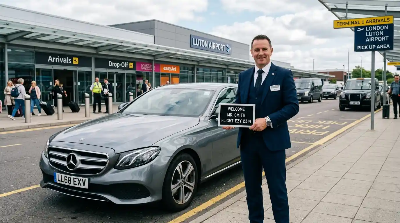 KT1 Kingston Upon Thames Taxi Transfer From Luton Airport
