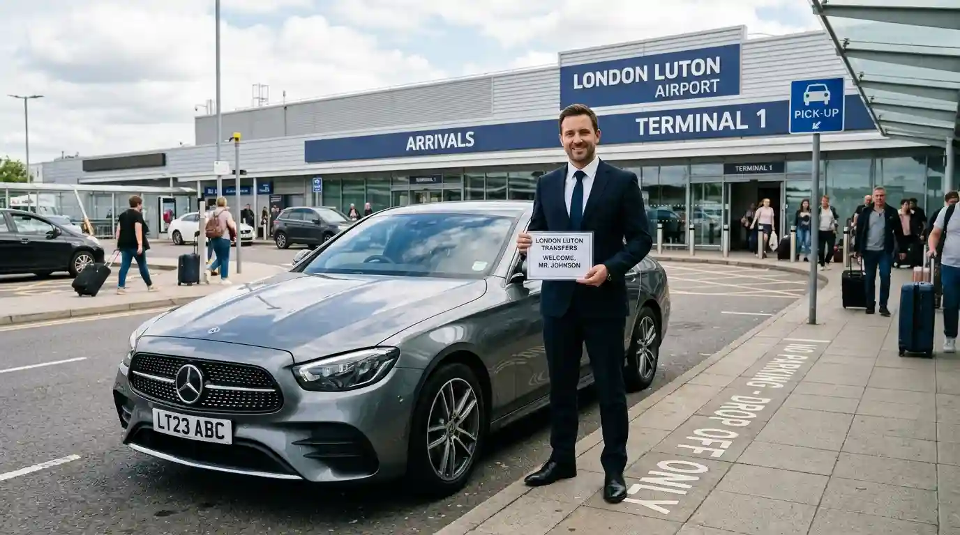 LU2 Luton Airport to KT2 Kingston Hospital Taxi