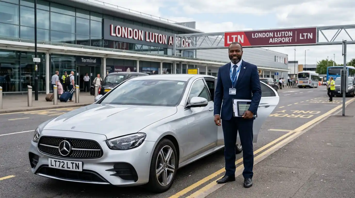 LU2 Luton Airport to KT19 West Epsom Taxi Transfer