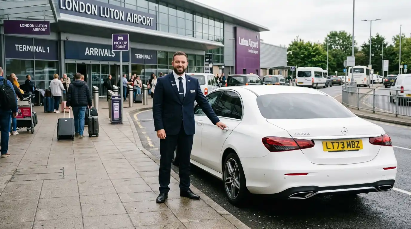 LU2 Luton Airport to TW4 Hounslow Heath Taxi Service