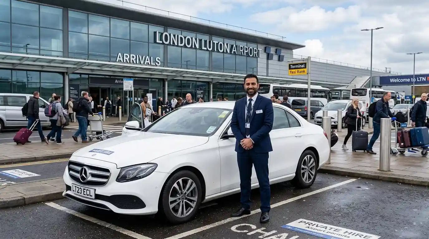 LU2 Luton Airport to TW6 Heathrow Taxi Transfers Services
