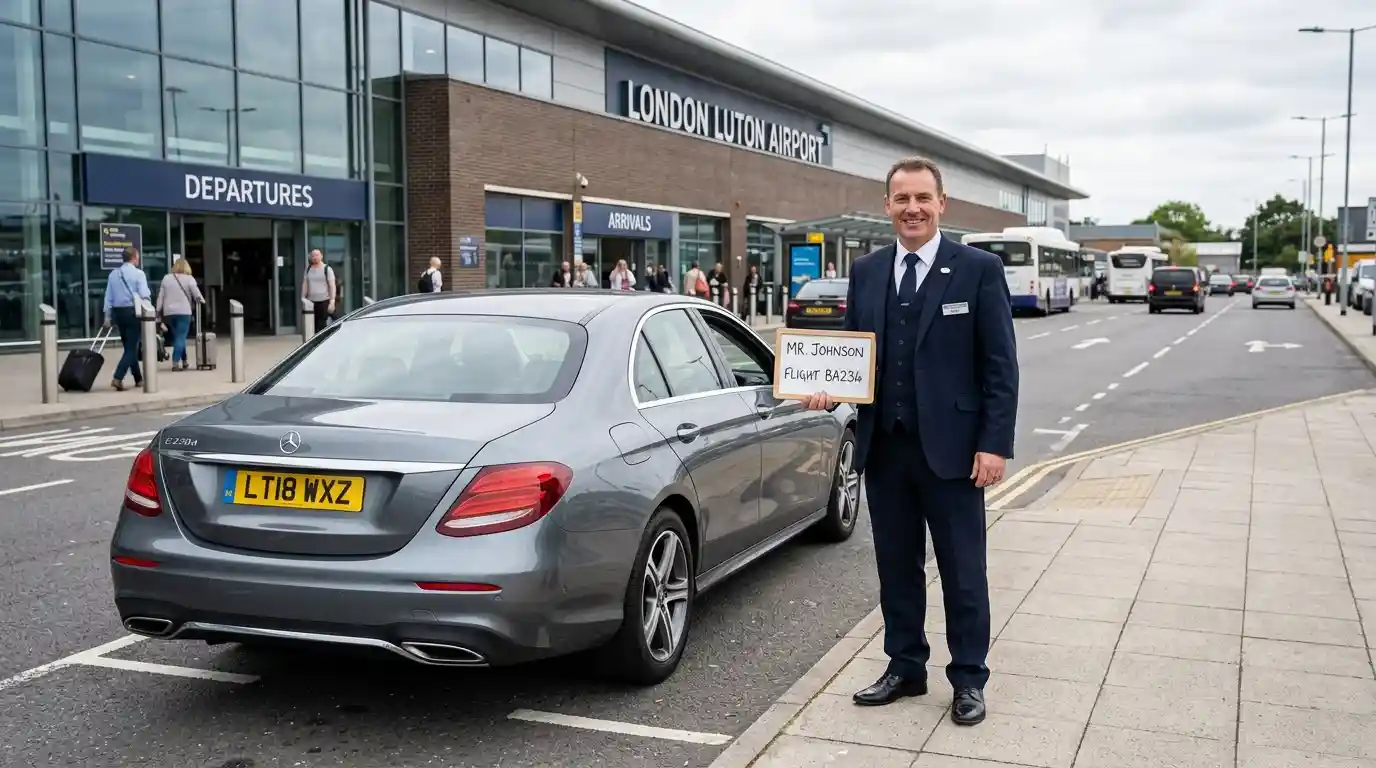 LU2 Luton Airport to TW11 Teddington Taxi Transfer Service