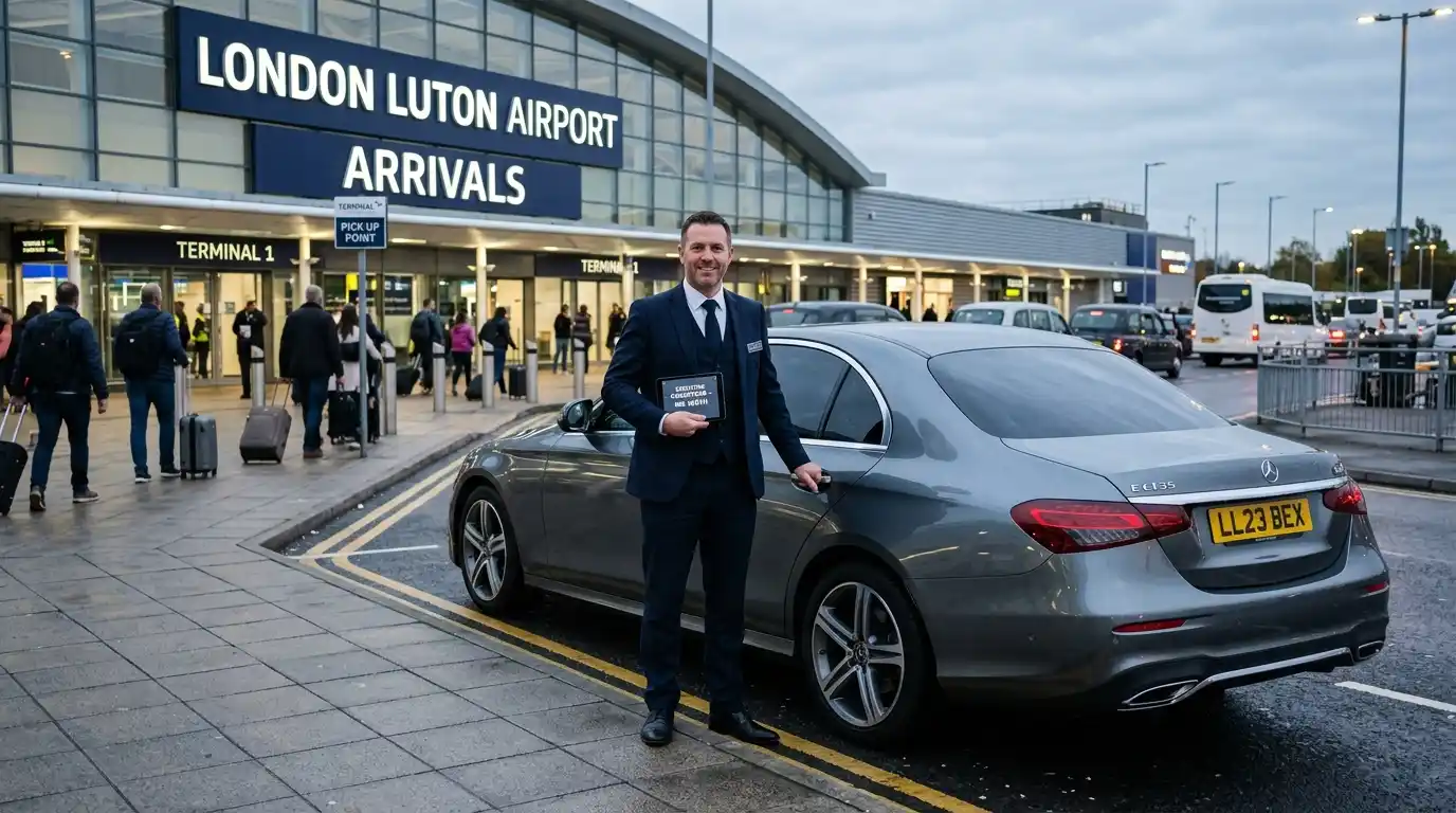 LU2 Luton Airport to TW12 Hampton Taxi Transfers Services