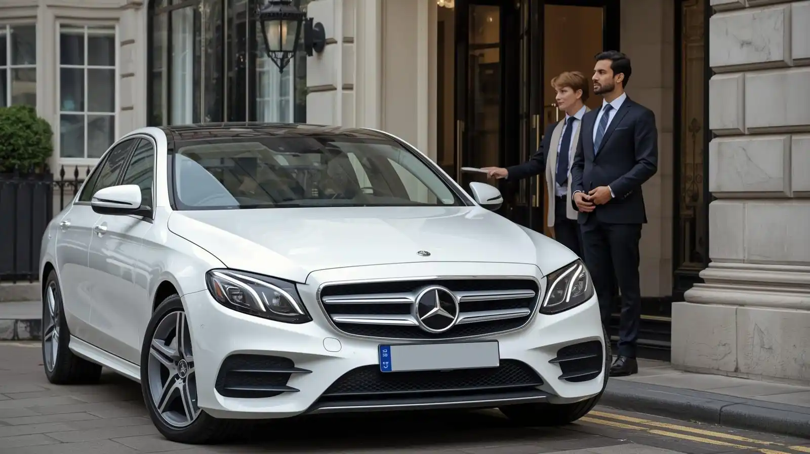 LU2 Luton Airport to Intercontinental Mayfair Hotel Taxi 