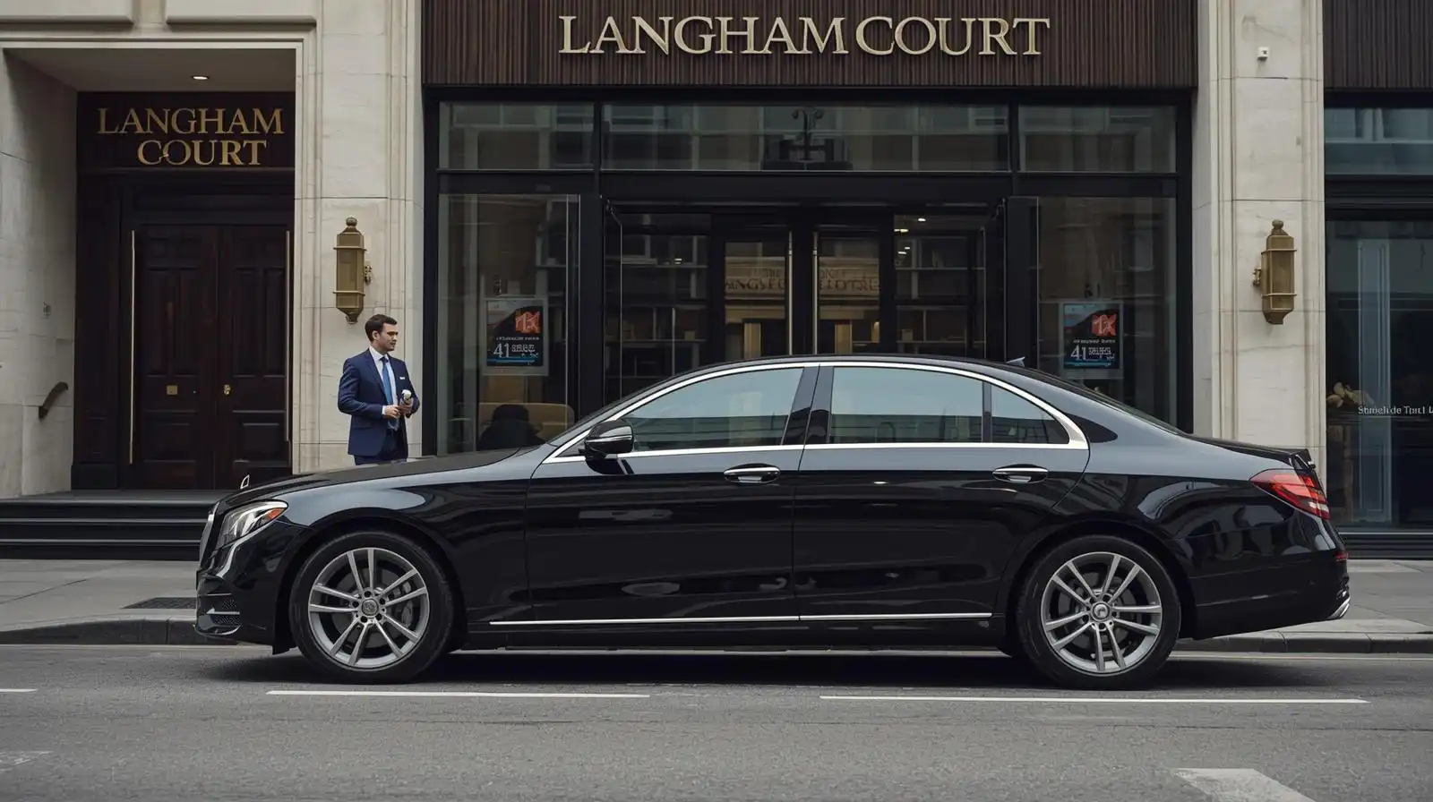Langham Hotel London Taxi to Luton Airport Transfer