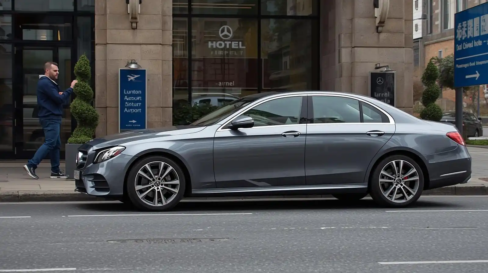 Manchester Street Hotel Taxi Transfer to Luton Airport Transfer