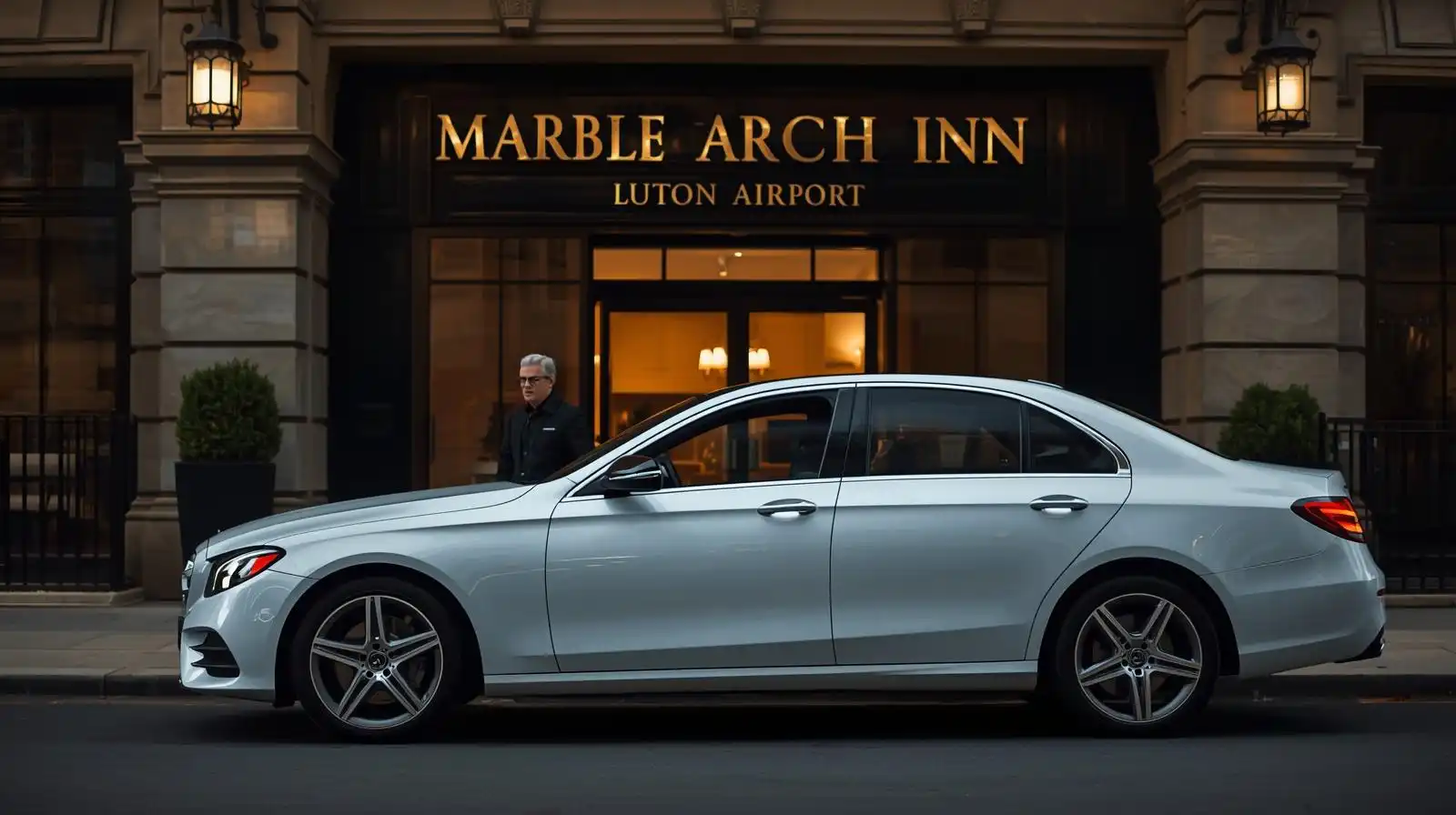 Marble Arch Inn Taxi to Luton Airport Transfer Service