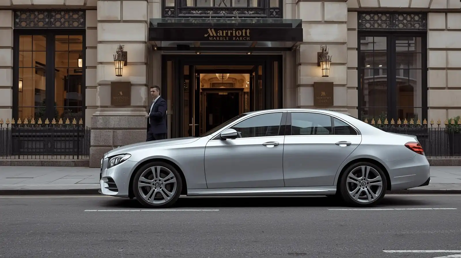 Marriott Marble Arch Hotel Taxi Transfer to Luton Airport