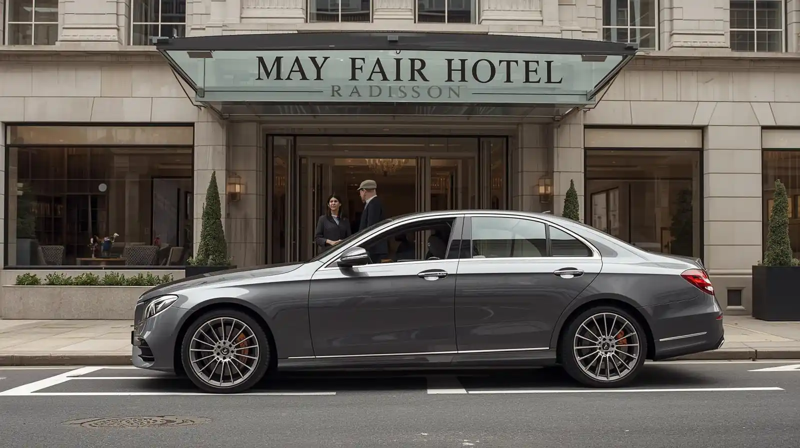 May Fair Hotel Radisson Taxi to Luton Airport Transfer