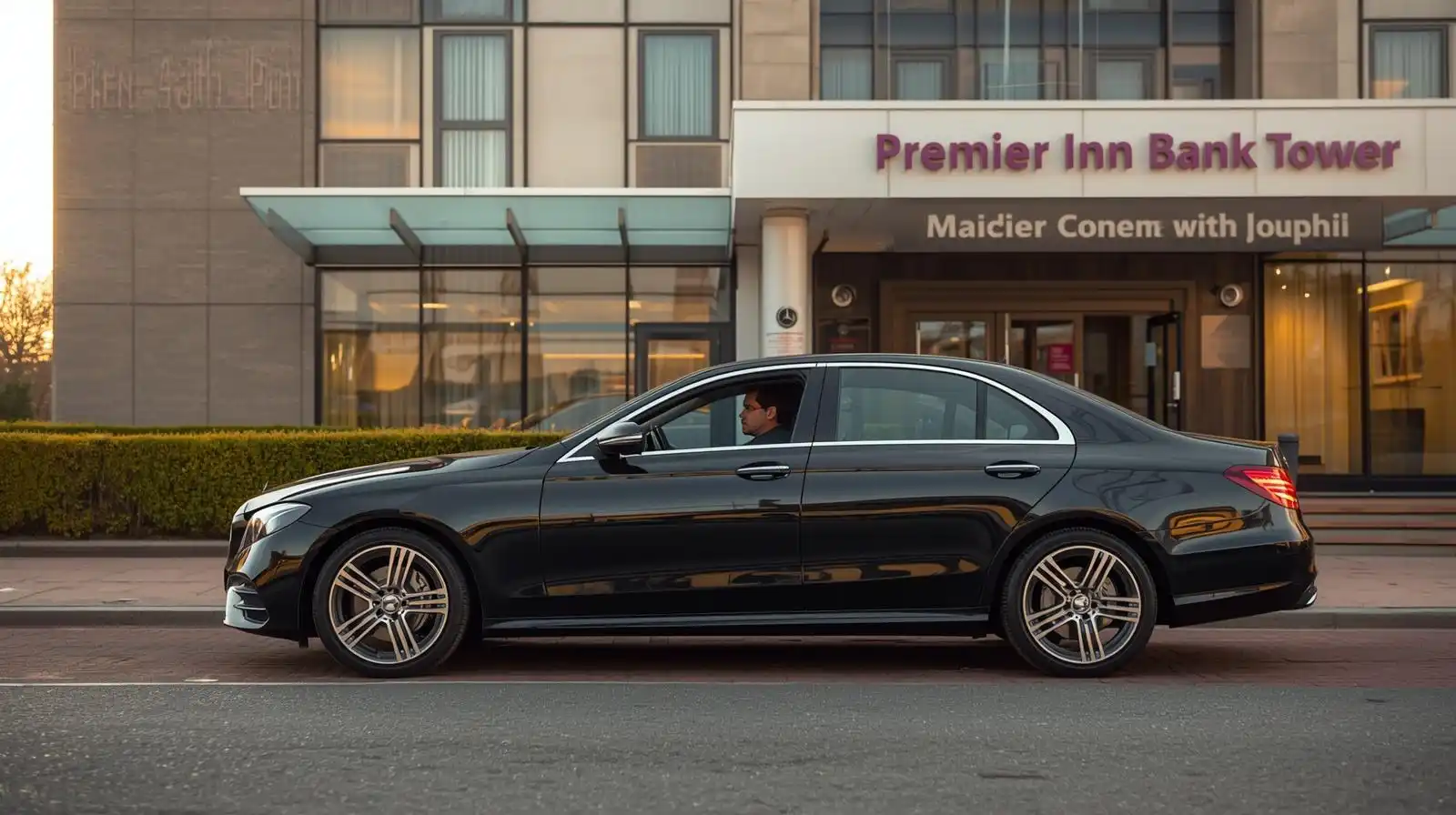 Premier Inn Bank Tower Taxi to Luton Airport Transfer