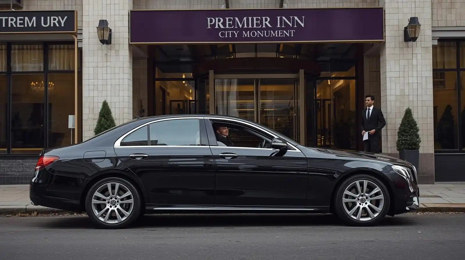 Premier Inn City Monument Taxi to Luton Airport Transfer