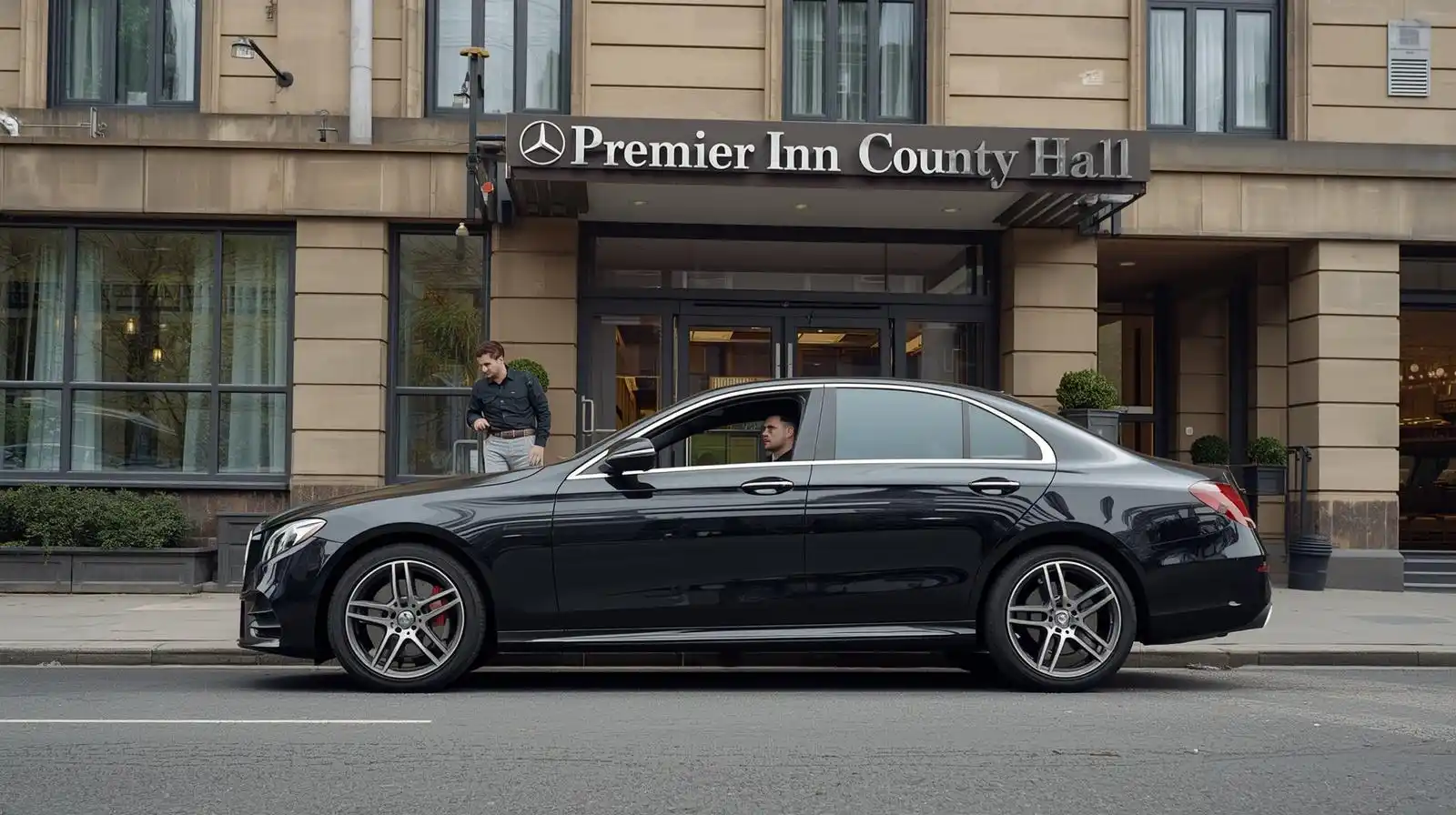 Premier Inn County Hall Taxi to Luton Airport Transfer