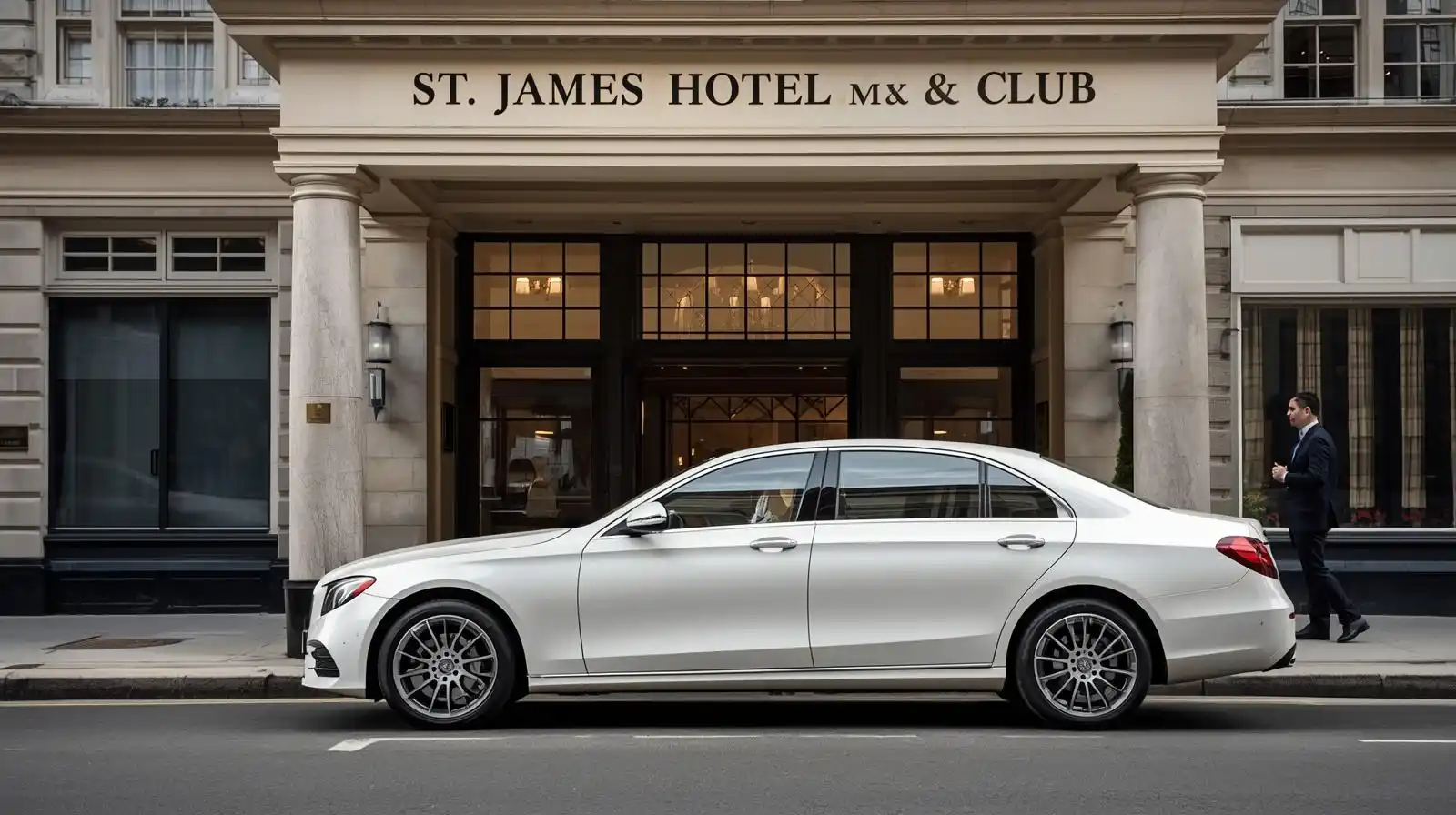 St James Hotel and Club Taxi to Luton Airport Service