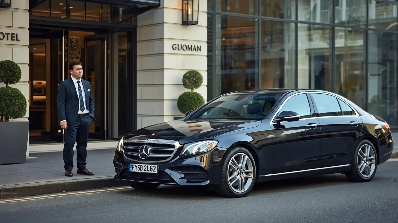 Tower Hotel Guoman Taxi  Luton Airport Transfers London