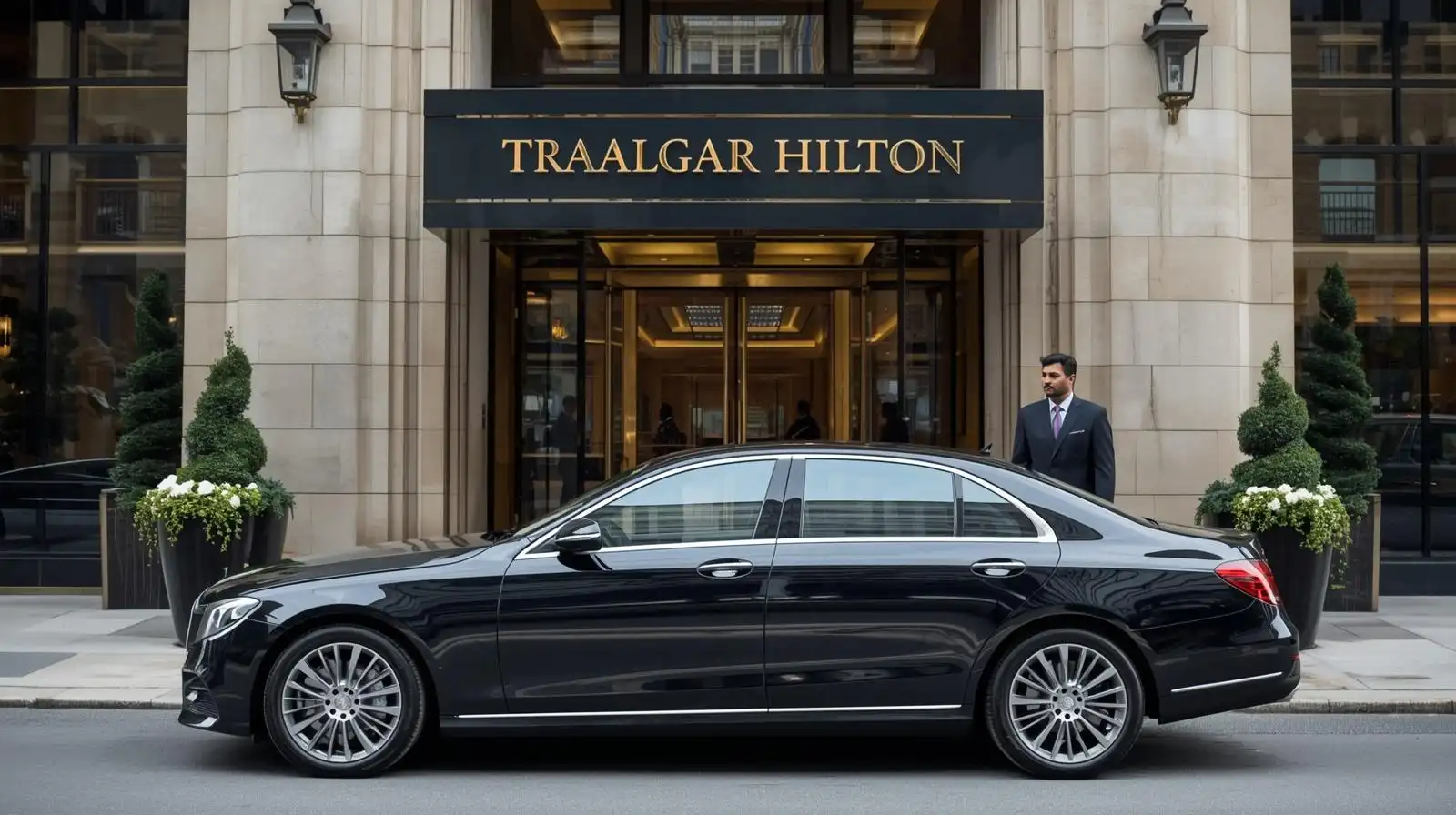 Trafalgar Hilton Hotel Taxi  Stress-Free Airport Transfers