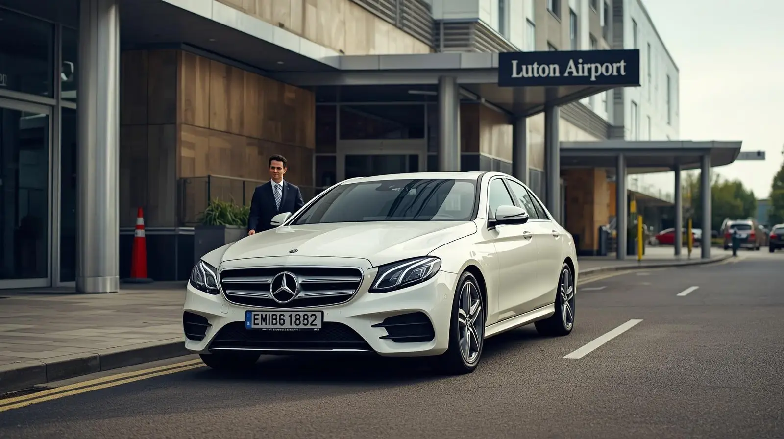 Fraser Place Canary Wharf Taxi to Luton Airport Transfer