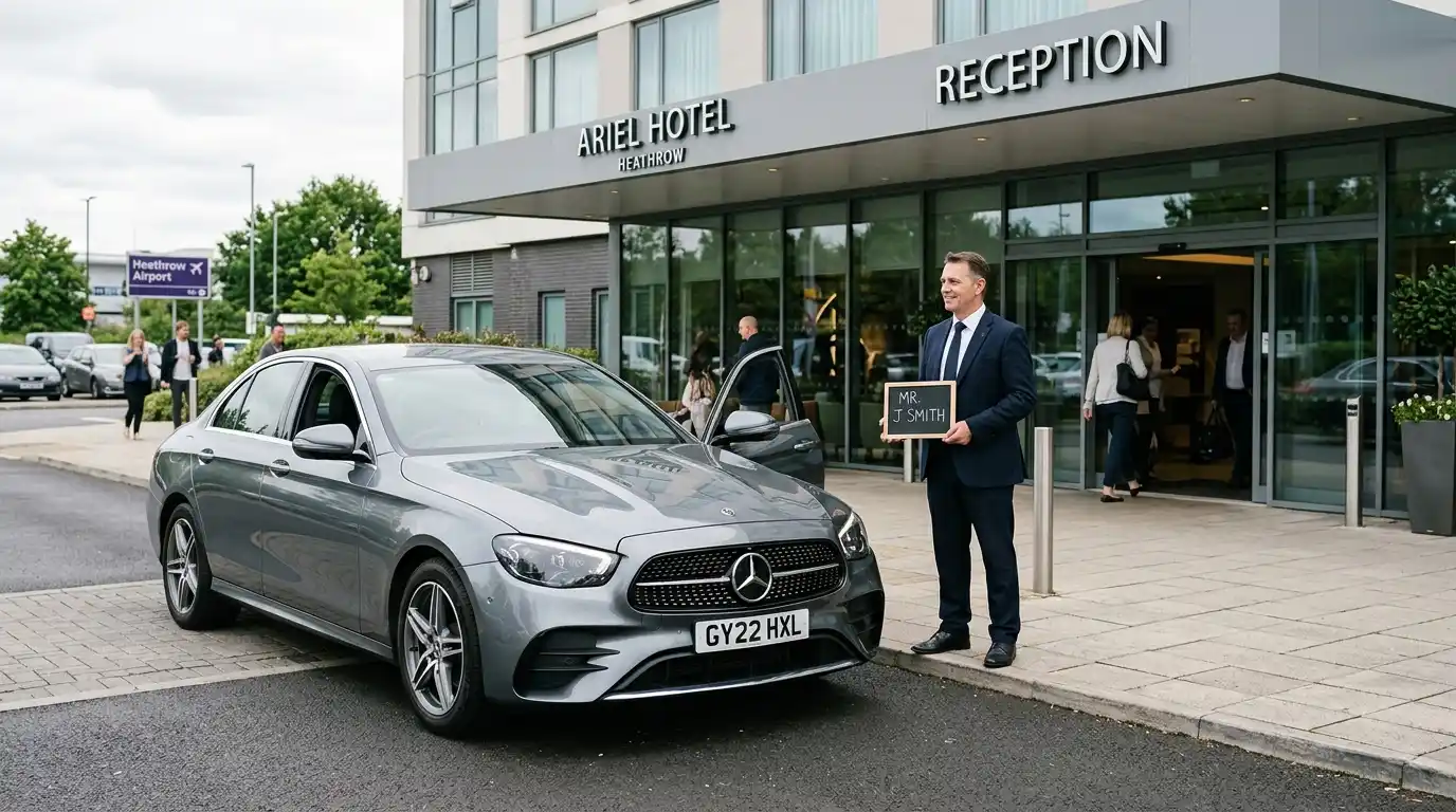 Ariel Hotel Heathrow Taxi Transfer to Luton Airport Transfer