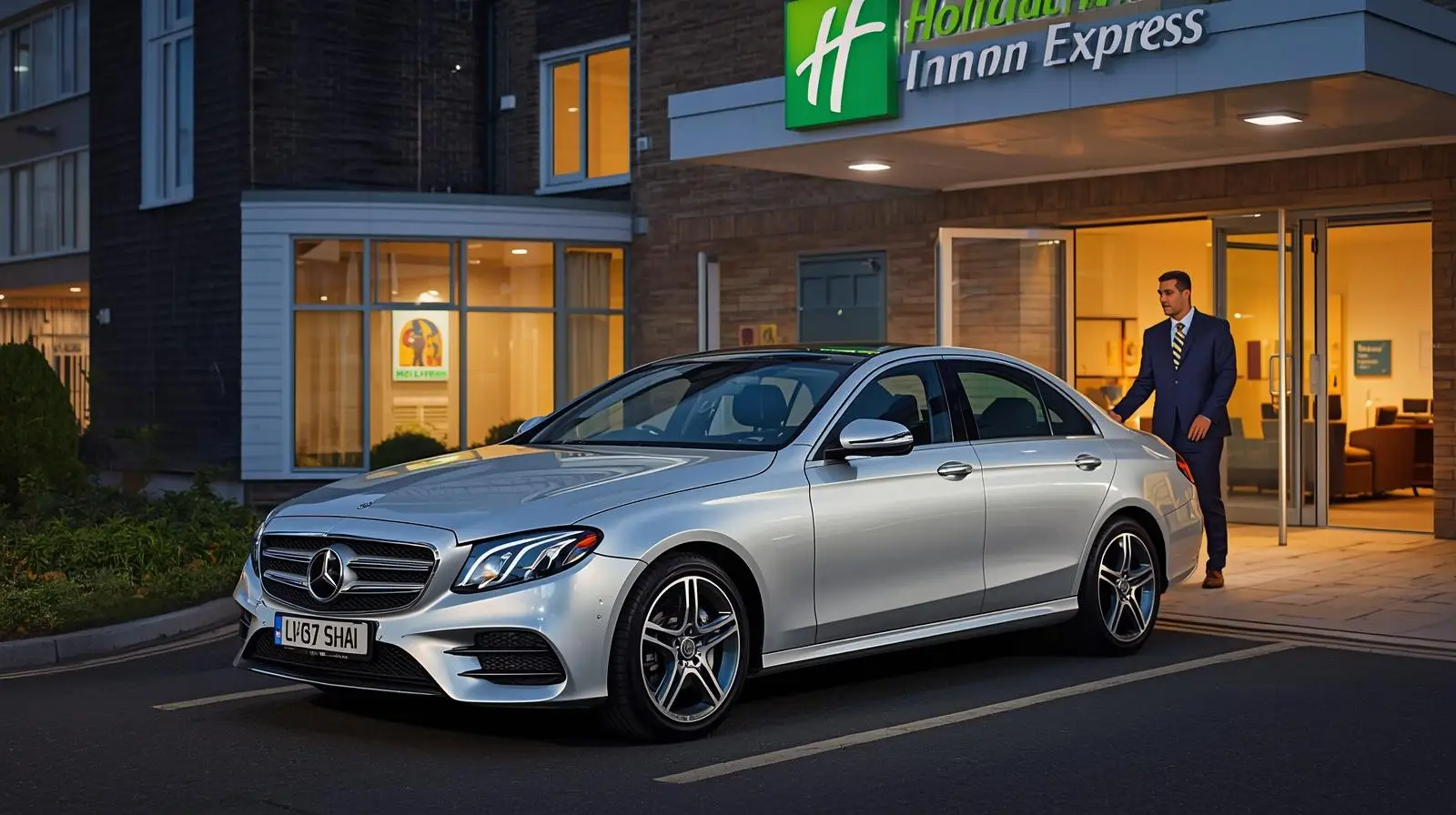 Holiday Inn Express Harlow Taxi to Luton Airport