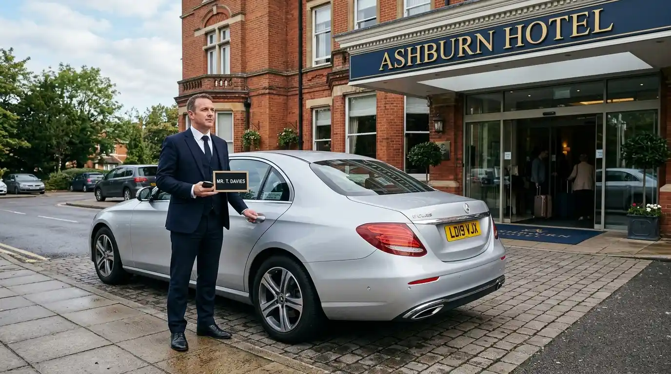 Ashburn Hotel Taxi Transfer to Luton Airport  Fixed Fares