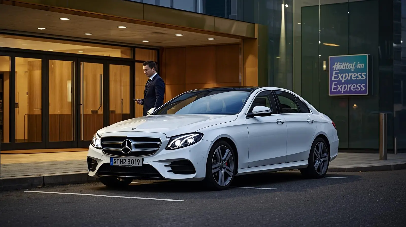 Holiday Inn Stratford City Taxi to Luton Airport