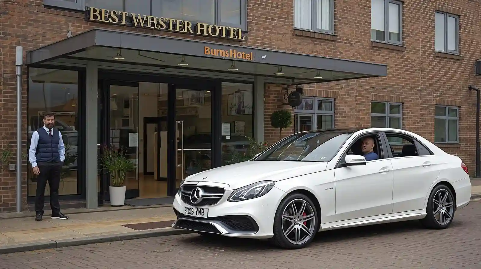 Best Western Burns Hotel Taxi to Luton Airport Transfer