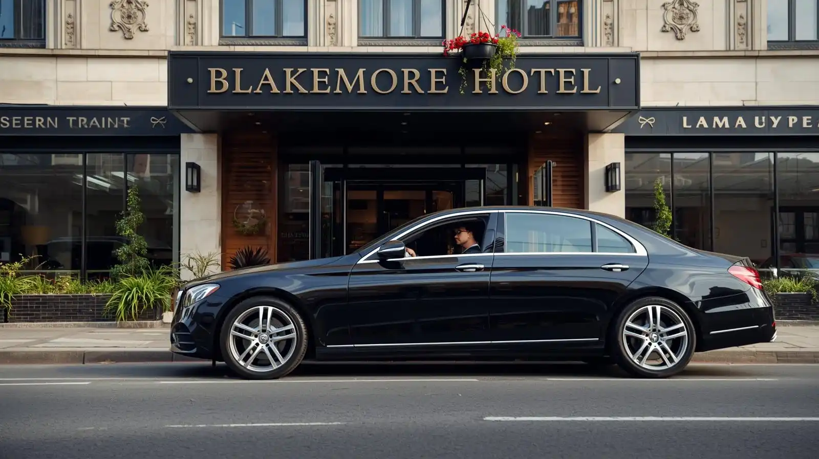 Blakemore Hotel Taxi to Luton Airport Transfer