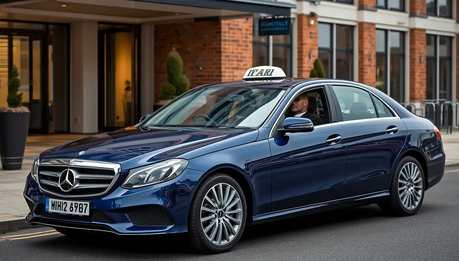 Marlin Tower Bridge Aldgate Taxi to Luton Airport