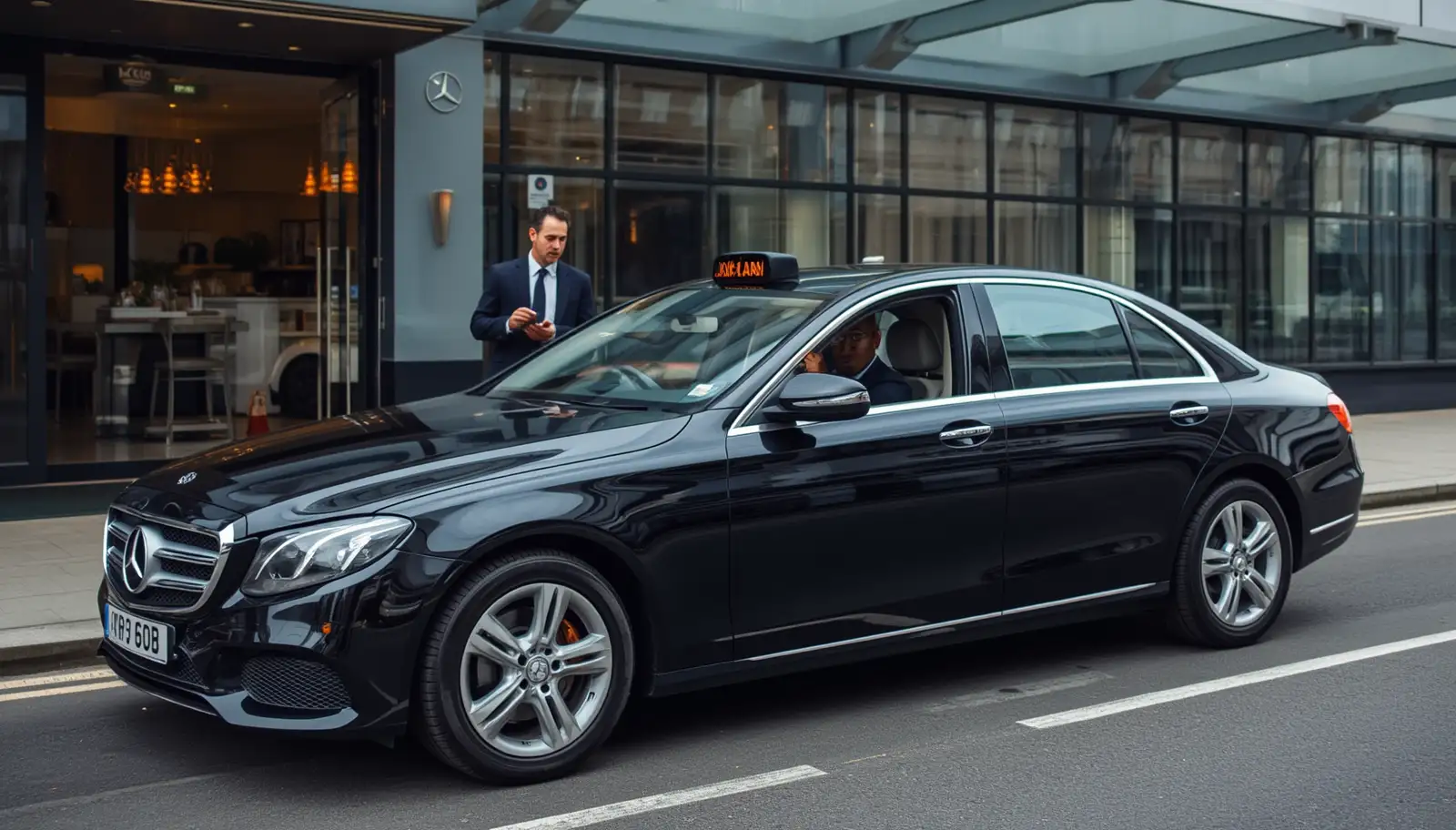 New Dome Hotel Taxi to Luton Airport Transfer Service