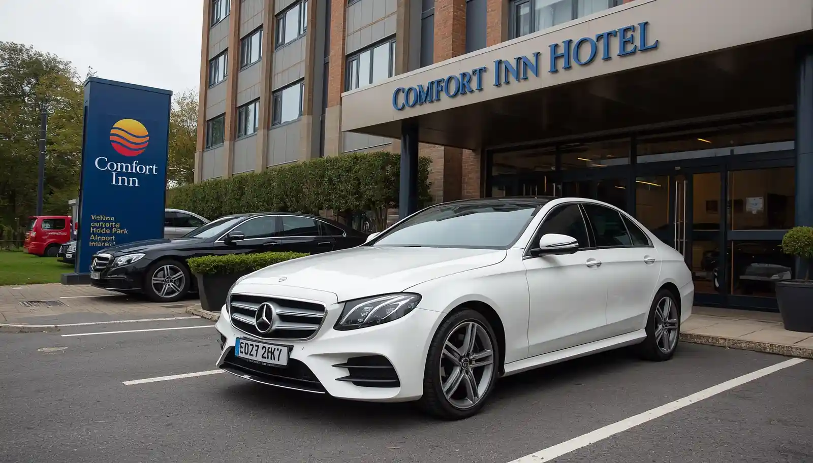 Comfort Inn Hyde Park Taxi Transfer to Luton Airport Fare
