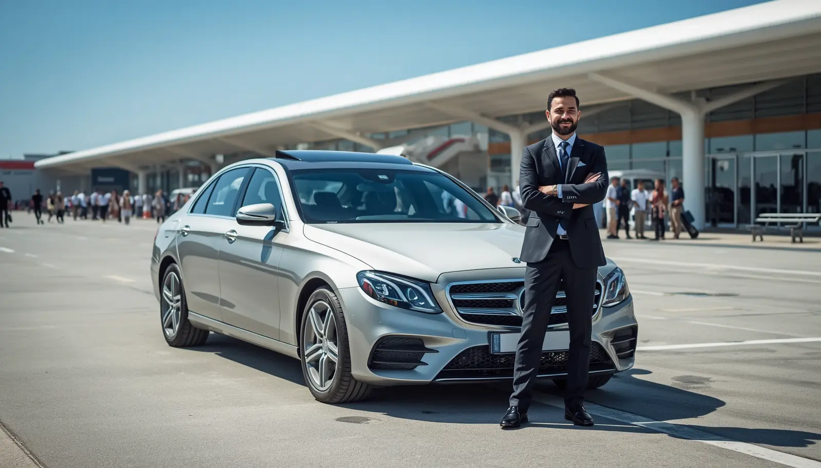 KT16 Chertsey Taxi Southend Airport Transfers