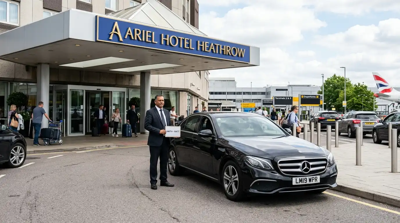 Ariel Hotel Heathrowk Taxi Transfer to Southend Airport