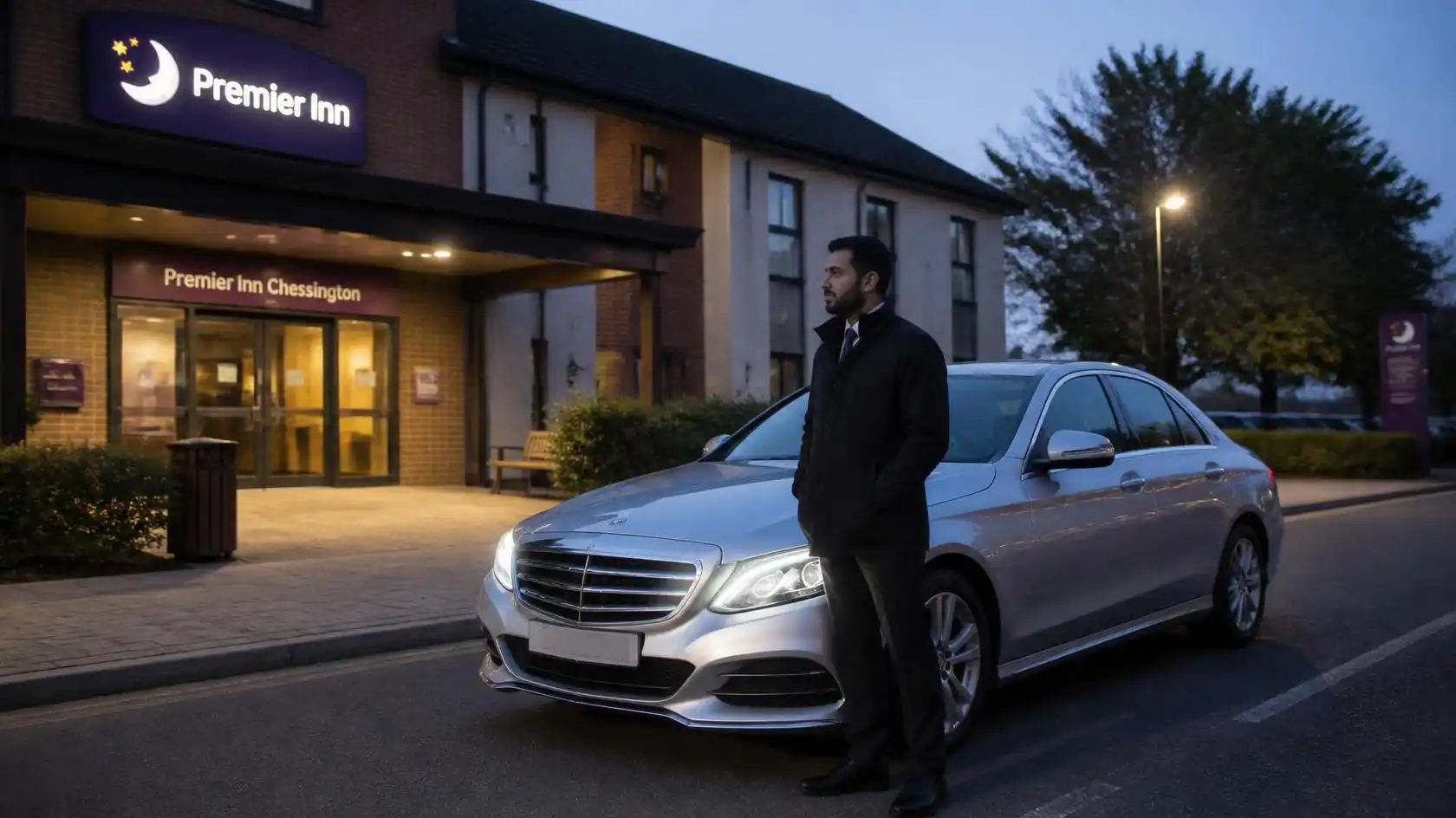 Premier Inn Chessington Taxi Transfer to Luton Airport