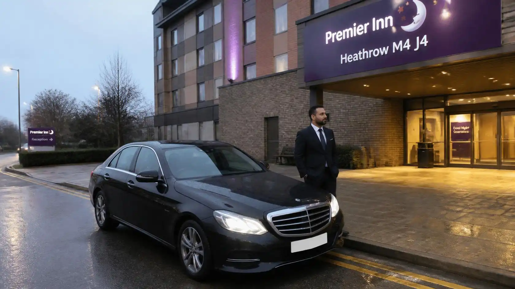 Premier Inn Heathrow M4 J4 Taxi Transfer to Luton Airport