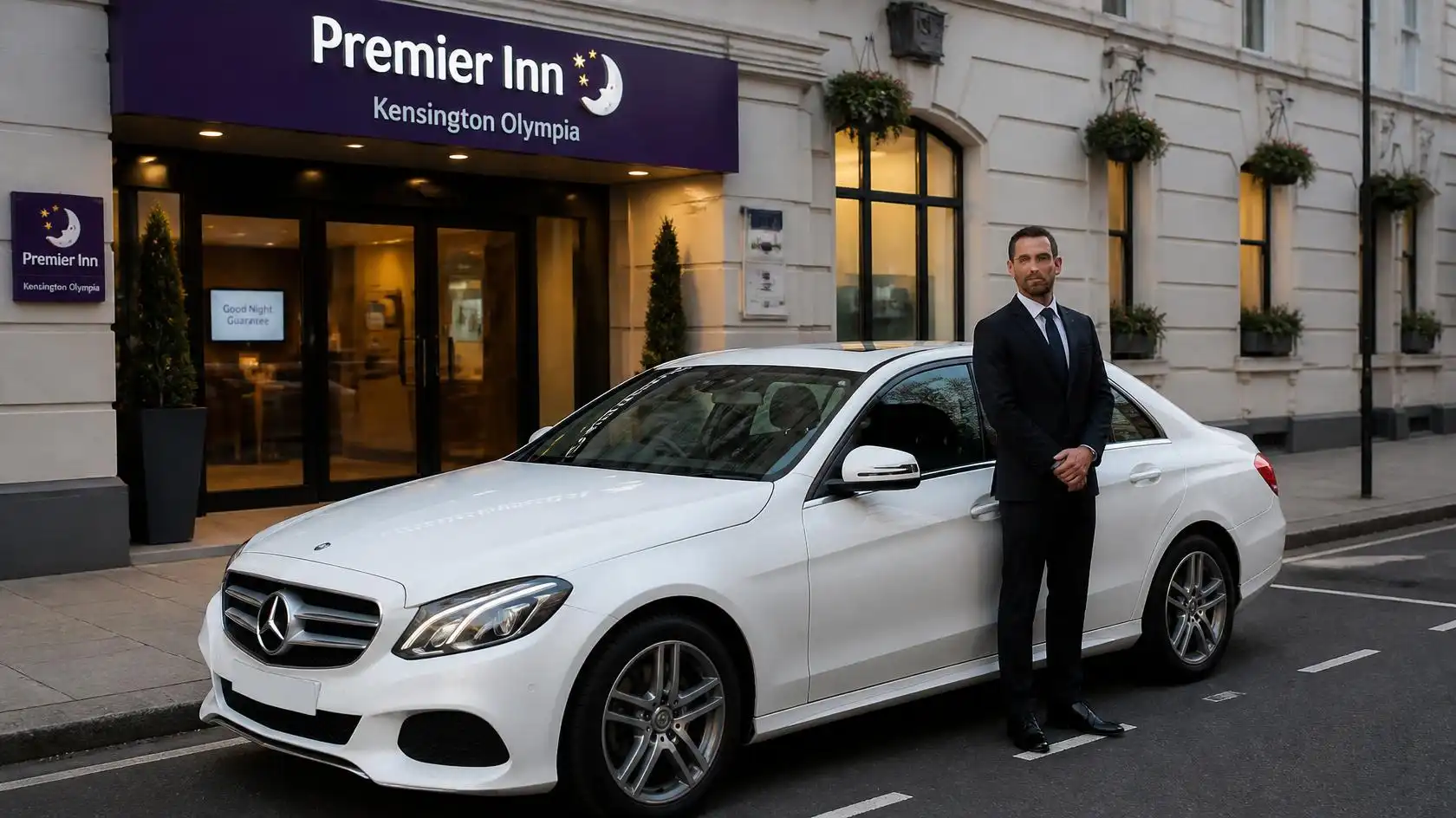 Premier Inn Kensington Olympia Taxi Transfer to Luton Airport
