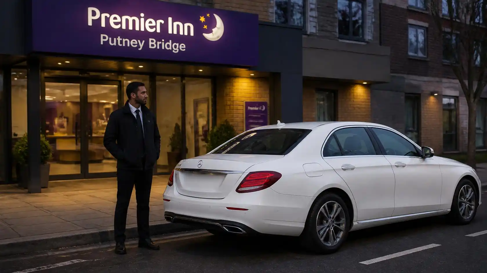 Premier Inn Putney Bridge Taxi Transfer to Luton Airport