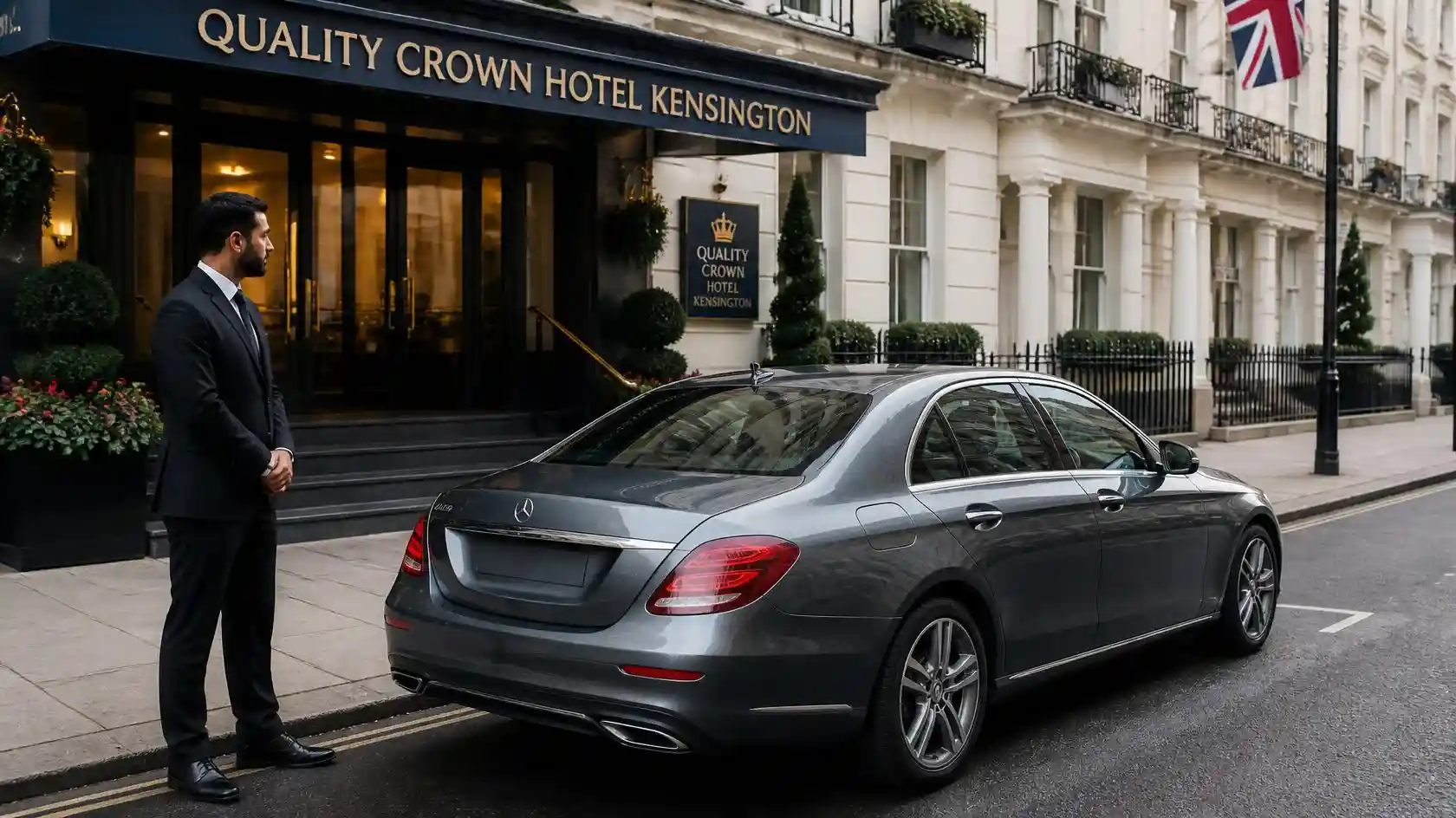 Quality Crown Hotel Kensington Taxi Transfer to Luton Airport