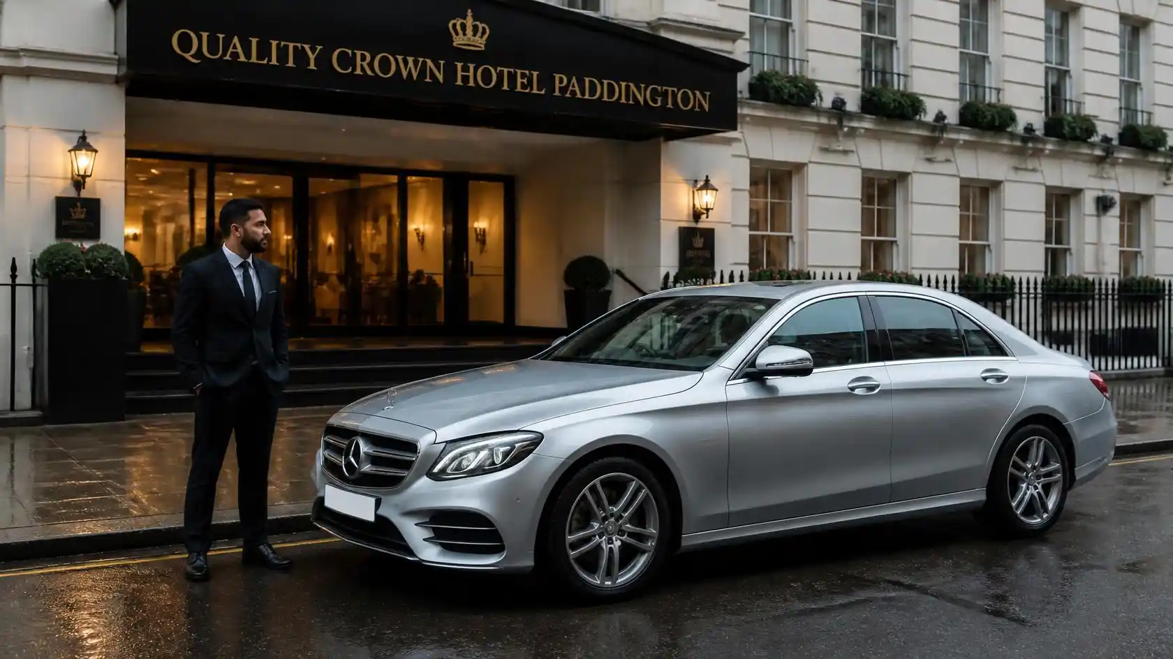 Quality Crown Hotel Paddington Taxi Transfer to Luton