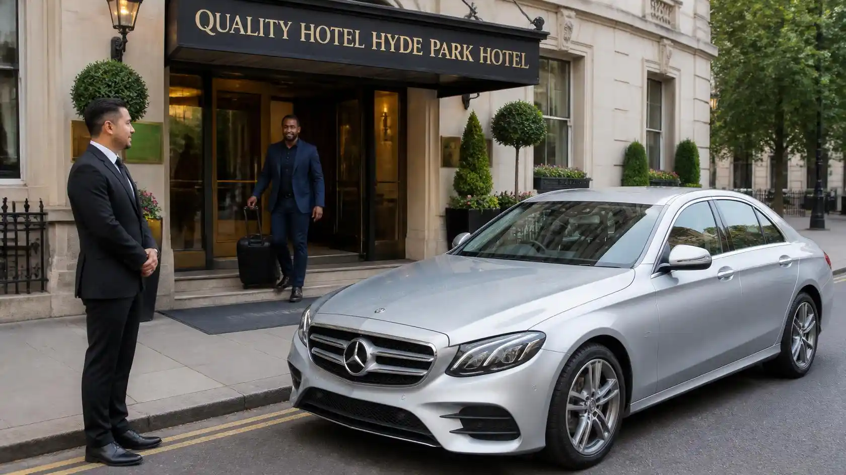 Quality Hotel Hyde Park Taxi Transfer to Luton Airport