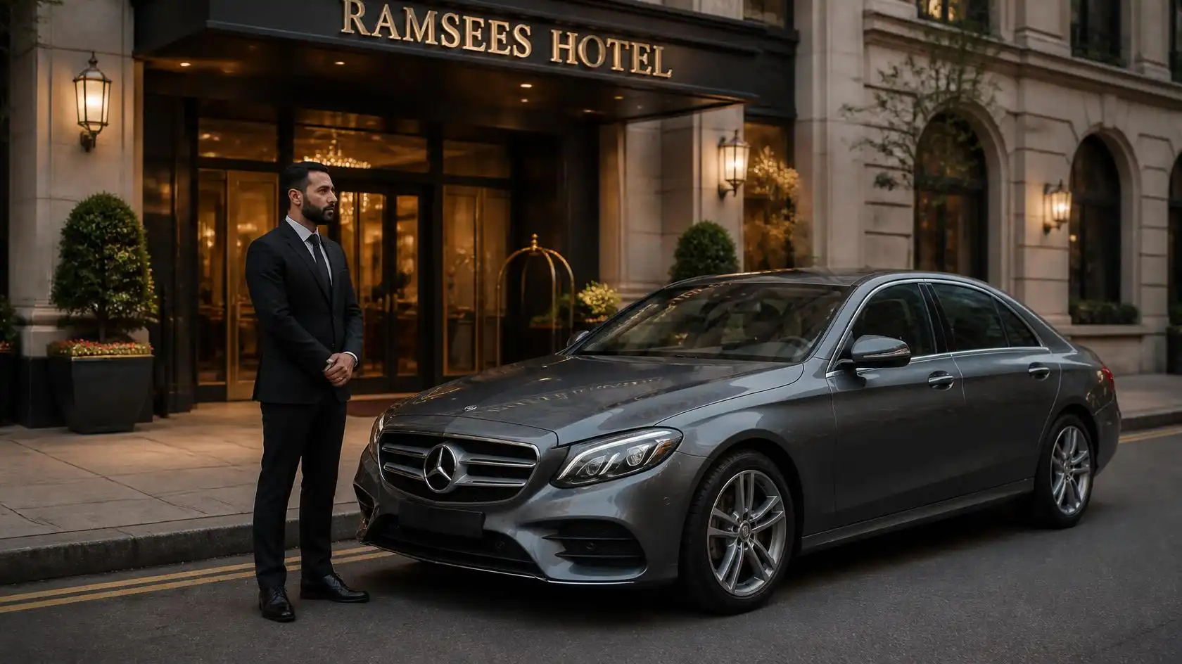 Ramsees Hotel Taxi Transfer to Luton Airport 