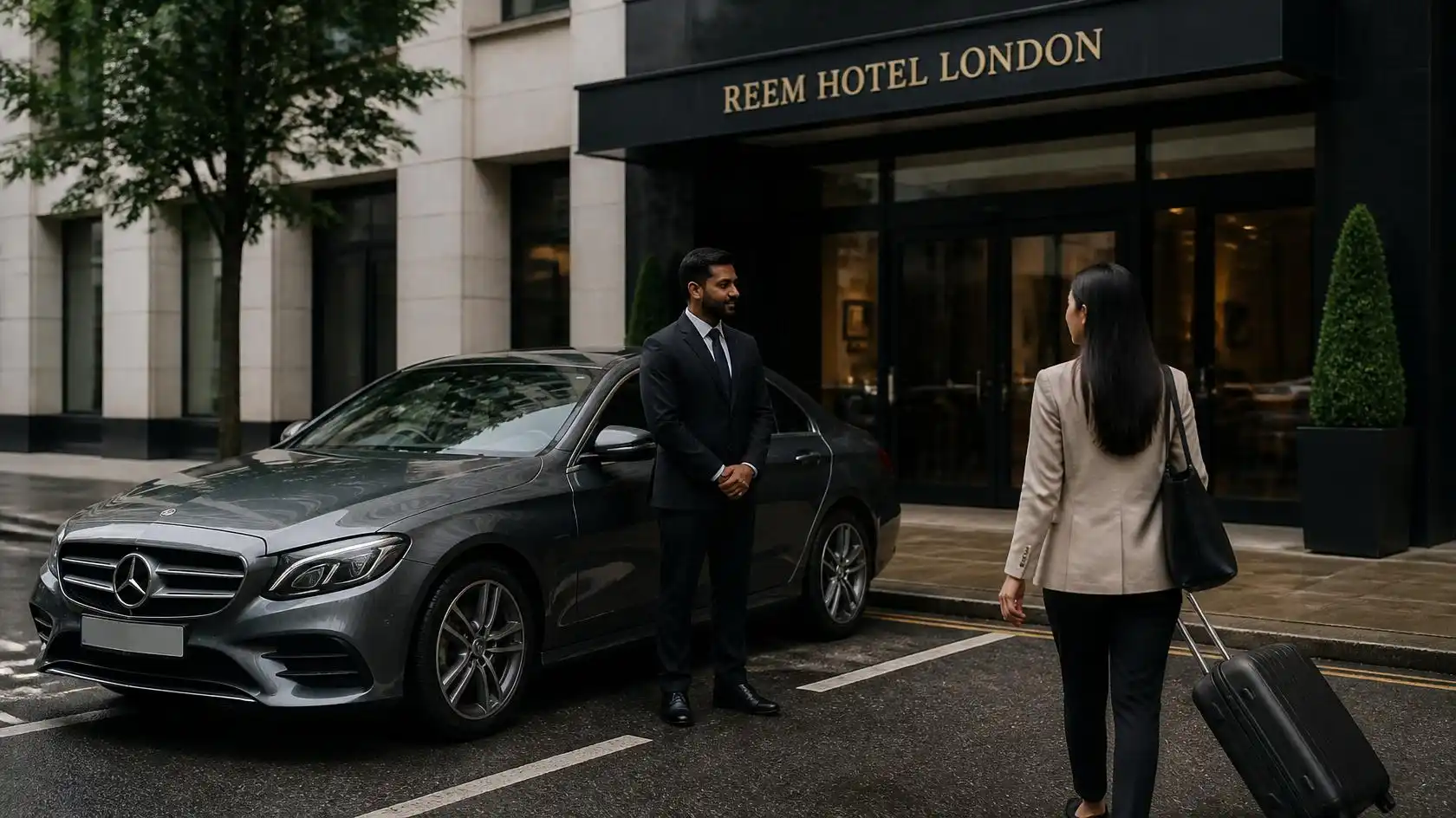 Reem Hotel London Taxi Transfer to Luton Airport