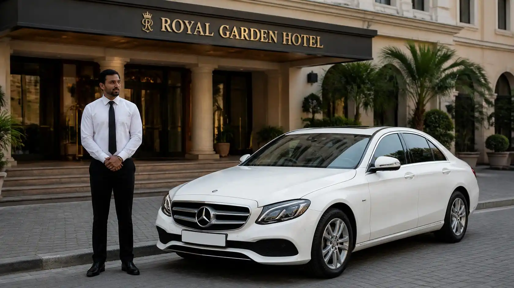 Royal Garden Hotel Taxi Transfer to Luton Airport