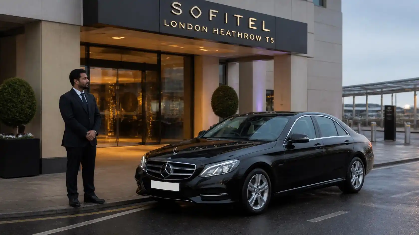 Sofitel London Heathrow T5 Taxi Transfer to Luton Airport