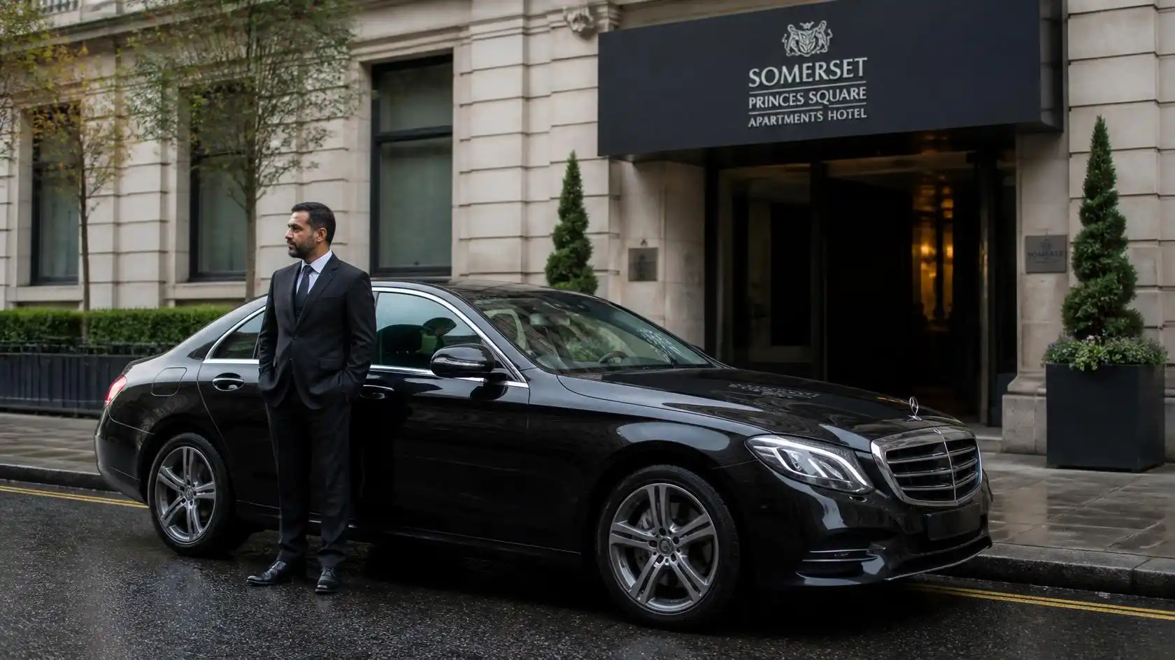 Somerset Princes Square Apartments Taxi Transfer to Luton Airport
