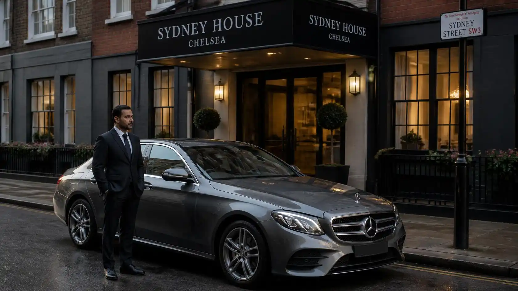 Sydney House Chelsea Taxi Transfer to Luton Airport